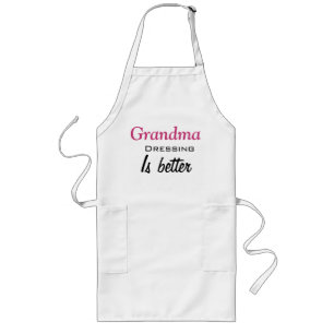 Tablier Long la vinaigrette de grand-mère est meilleure