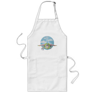 Tablier Long Le Buzz Lightyear Flying désespéré Retro Graphi