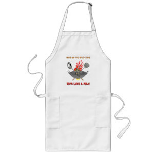 Tablier Long Le feu de wok