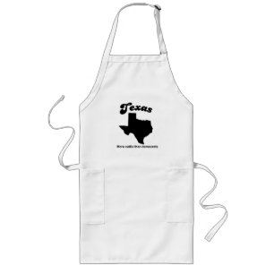 Tablier Long Le Texas - plus de bétail que des démocrates