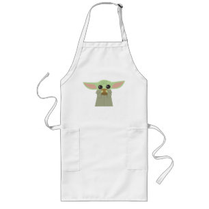 Tablier Long L'Enfant Tenant une tasse
