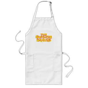 Tablier Long L'équipe du suicide   Logo d'icône de caractère