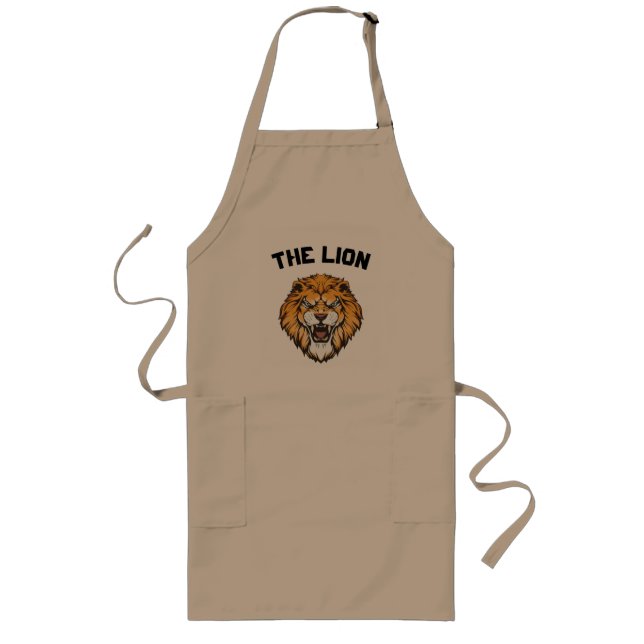 Tablier Long Lion Apron Majestic (Devant)