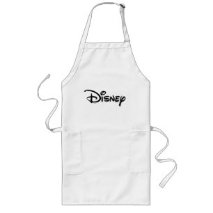 Tablier Long Logo de Disney White