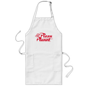 Tablier Long Logo de Pizza Planet