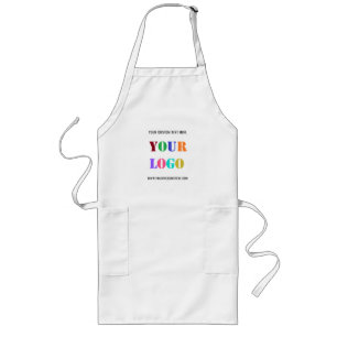 Tablier Long Logo Personnalisé Promotionnel Business