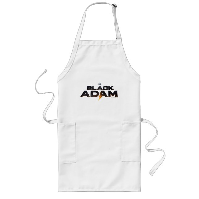 Tablier Long Logo théâtral Black Adam (Devant)