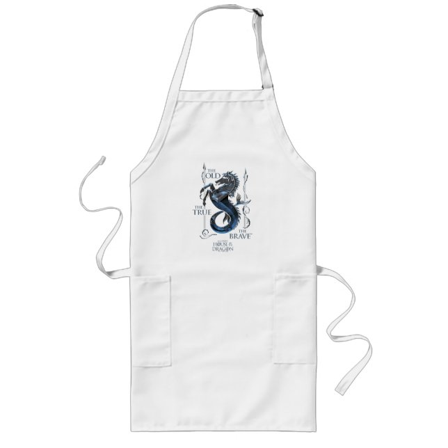 Tablier Long MAISON DU DRAGON | Maison Velaryon Sigil (Devant)