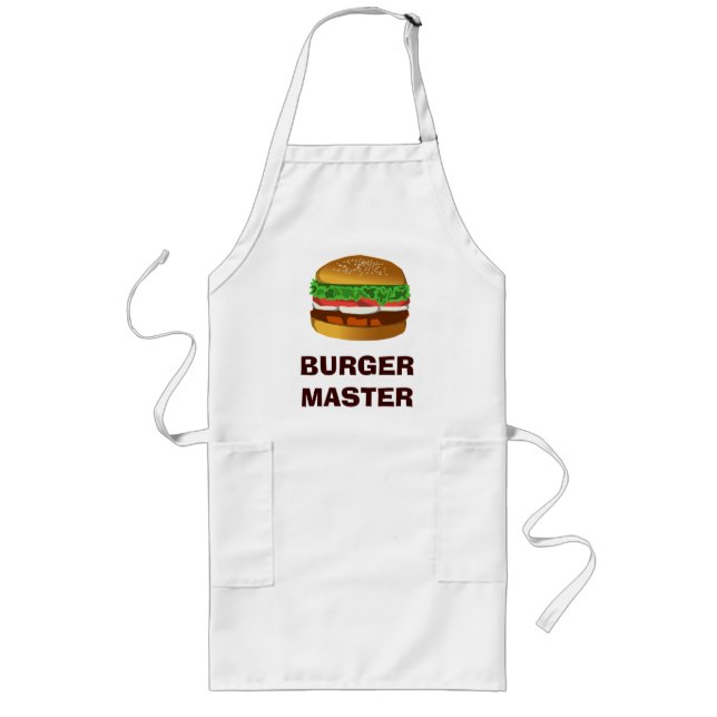 Tablier Long Maître d'hamburger (Devant)