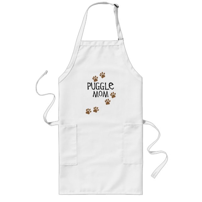 Tablier Long Maman de Puggle (Devant)
