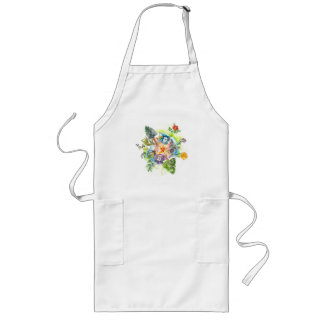Tablier Long Médecine de milieu de vie Mandala Apron