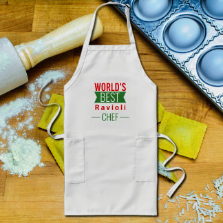 Tablier Long Meilleur chef Ravioli du monde