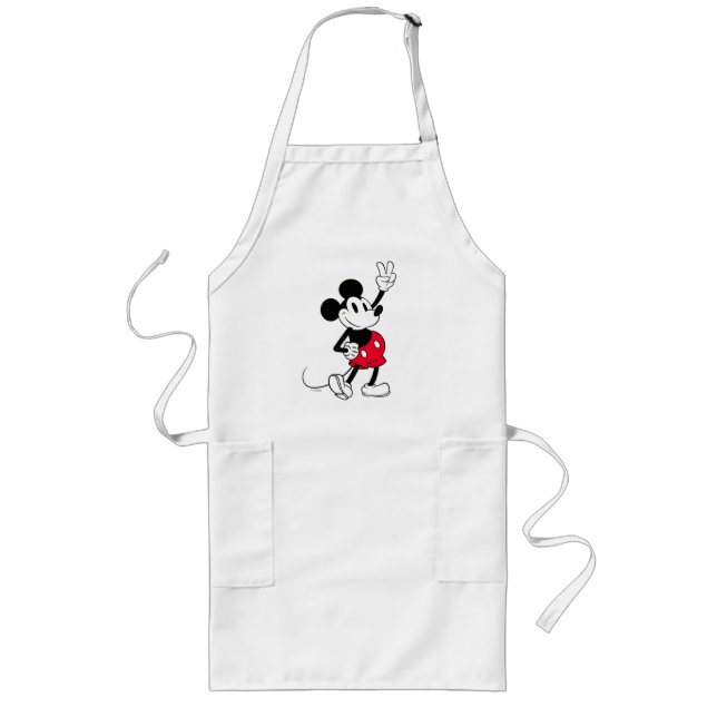 Tablier Long Mickey Mouse classique | Reste cool au fil des ans (Devant)