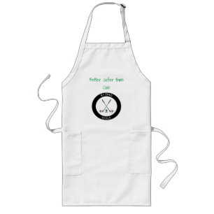 Tablier Long Mieux Golfeur que Cook, Golf, Clubs, Amusants