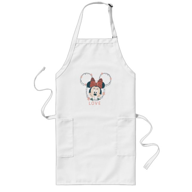 Tablier Long Minnie | Amour (Devant)