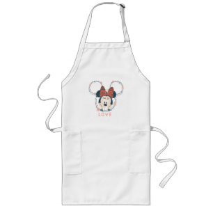 Tablier Long Minnie Mouse Amour