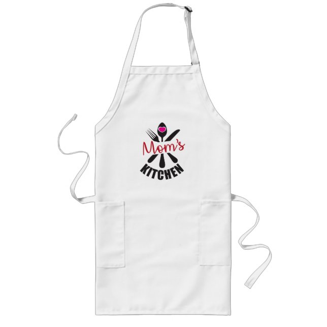 Tablier Long Mom's Kitchen Long Apron (Devant)