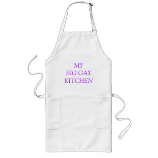 Tablier Long Mon grand tablier gai de cuisine