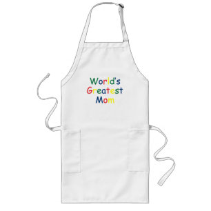 Tablier Long Monde Meilleure maman