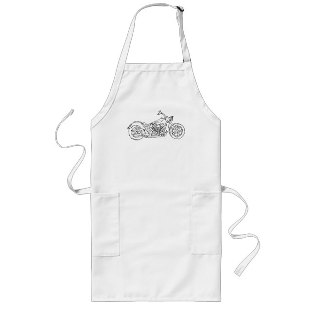 Tablier Long Moto (Devant)