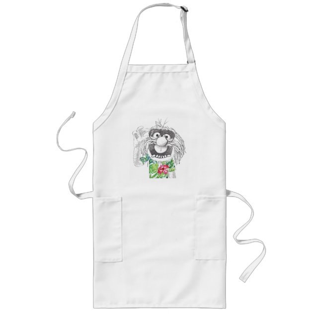 Tablier Long Muppets | Animal Dans Une Chemise Hawaiienne 2 (Devant)