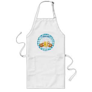 Tablier Long Oktoberfest Pretzels & Beer