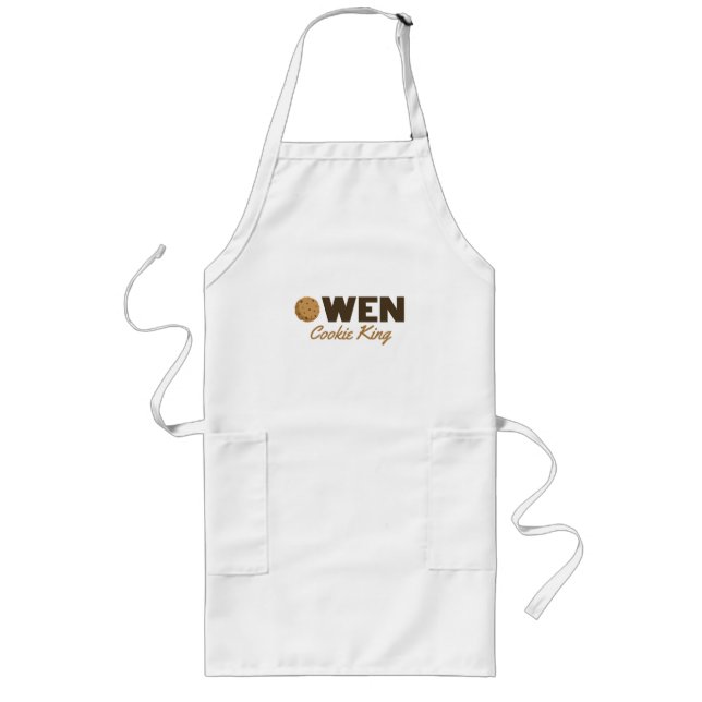 Tablier long Owen cookie King (Devant)