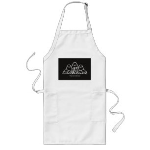 Tablier Long Paix sur cette maison Cadeaux de pendaison de cr
