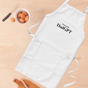 Tablier Long Papa Anniversaire Drôle - Alimenté Par PapaGPT - B