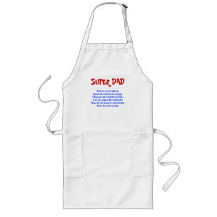 TABLIER LONG PAPA SUPERBE