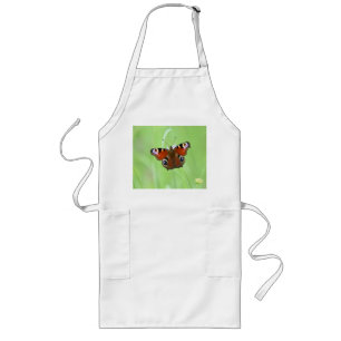 Tablier Long Papillon paon