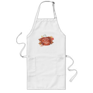Tablier Long Partager Épice Citrouille & Tout Nice Thanksgiving