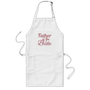Tablier Long Père De La Famille Mariage Mariée
