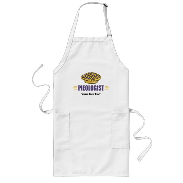 Tablier Long PIE - Amour, Manger, Gâteau, Boulangerie, Boulange (Devant)
