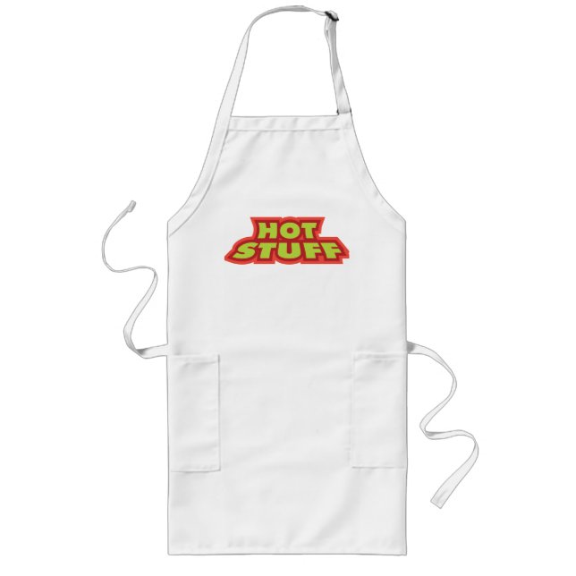 Tablier Long Poivrons chauds Hot Stups Apron (Devant)