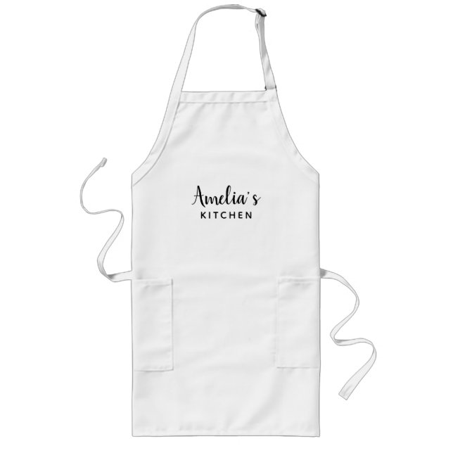 Tablier Long Porte-cadeau de cuisine (Devant)