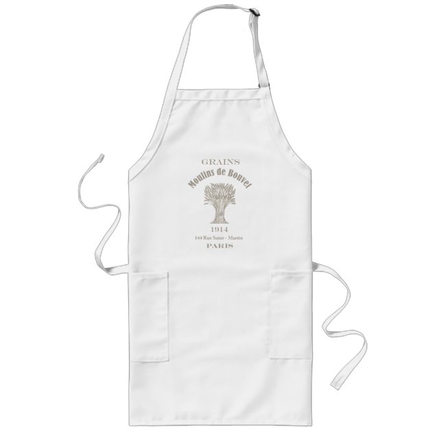 Tablier Long Porte-sacs à grains français (Devant)