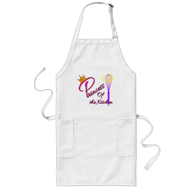 Tablier Long Princesse de la cuisine (Devant)