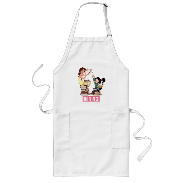 Tablier Long Ralph rompt Internet | Vanellope & Belle (Devant)