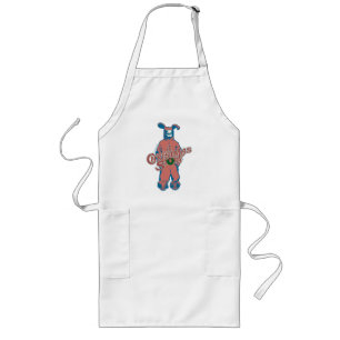 Tablier Long Ralphie Cauchemar rose