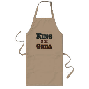 Tablier Long Roi de la Cuisine barbecue de grill tablier de slo