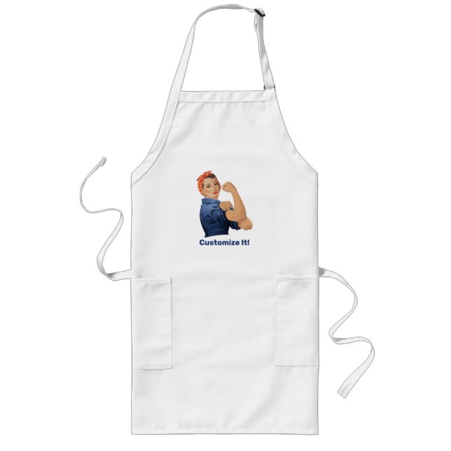Tablier Long Rosie the Riveter (Devant)