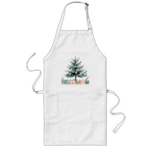 Tablier Long sapin de Noël