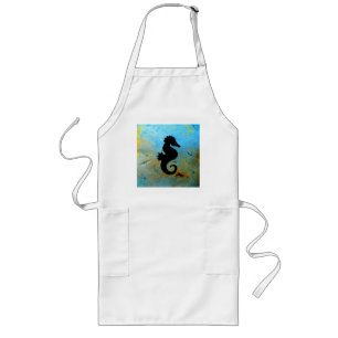 Tablier Long Silhouette d'hippocampe