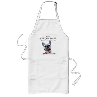 Tablier Long Smile French Bulldog