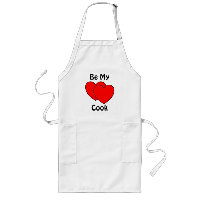 Tablier Long Soyez mon tablier de cuisine (Devant)