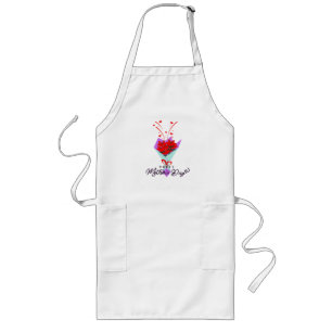 Tablier Long T-shirt cadeau fête des mères