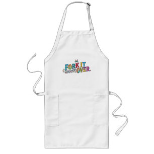 Tablier Long T-shirt graphique avec un jeu de mots drôle sur la