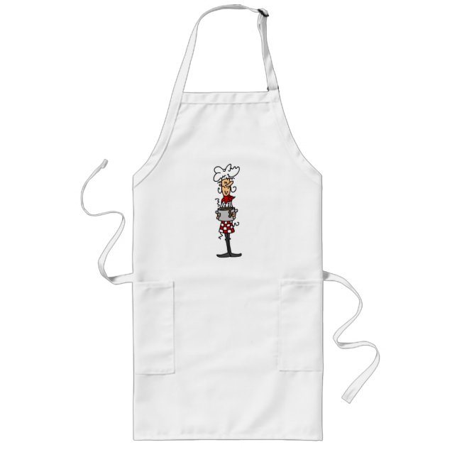 Tablier Long T-shirts et cadeaux de chef (Devant)