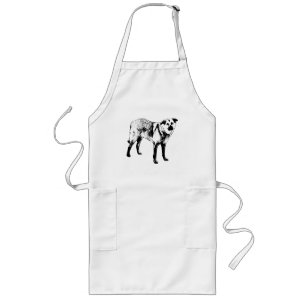 Tablier Long tabard de cuisine mélange tibétain